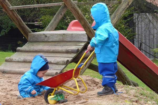 auf dem Spielplatz